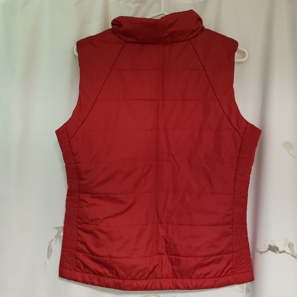 Cotton Ginny Red Puffy Vest - Picture 3 of 4
